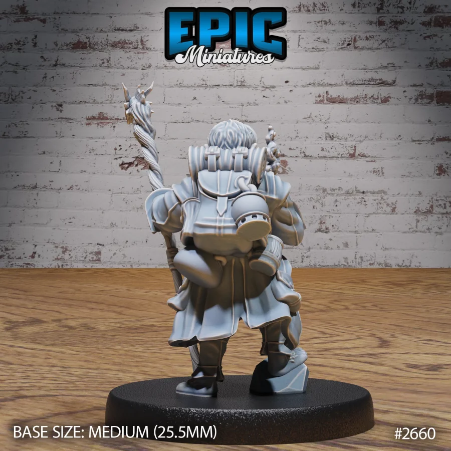 Halfling Adventurer Beer / Halfling Adventurer Staff / Halfling Adventurer Lamp Set - Image 5