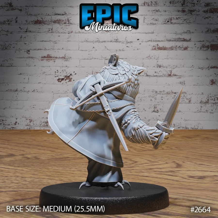 Bird Folk Owl Ranger Kick (Medium) - Image 2