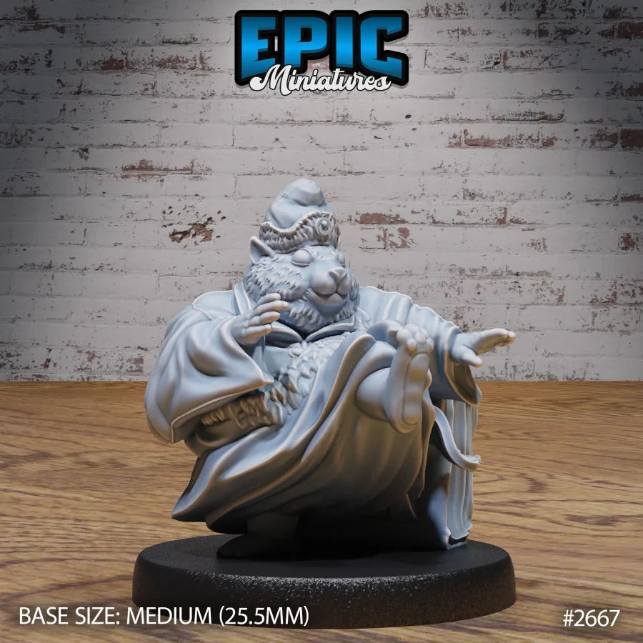 Traveling Hamster Monk Kick (Medium)