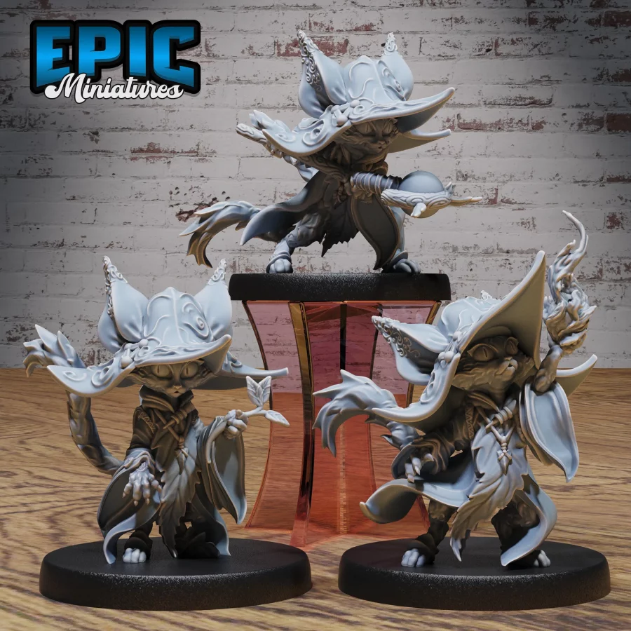 Cat Folk Druid Set
