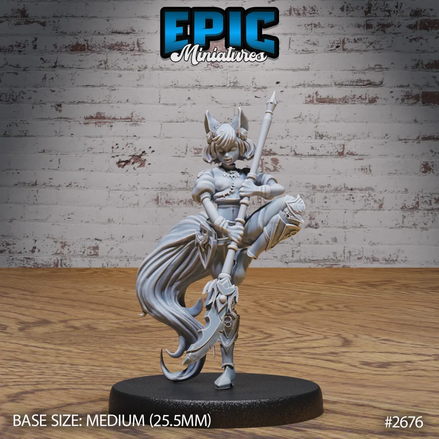 Fennec Girl Spear (Medium)
