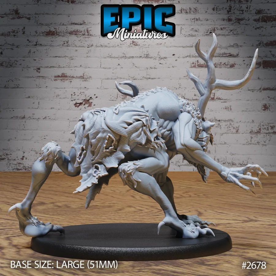 Wendigo Attacking (Large) - Image 2