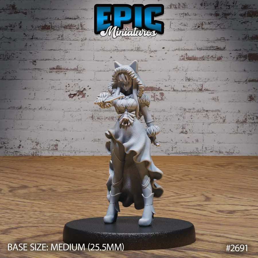 North Pole Princess Fighting (Medium)