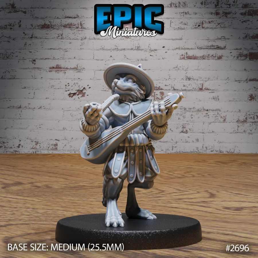Fox Folk Tribe Bard (Medium)