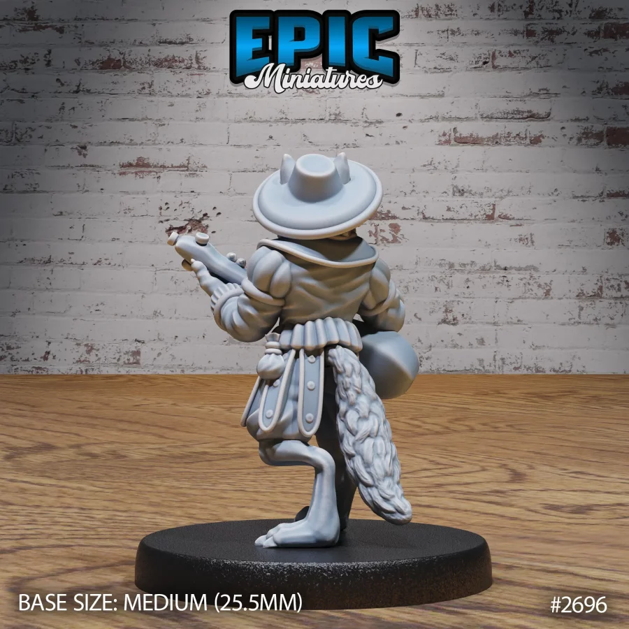 Fox Folk Tribe Bard (Medium) - Image 2