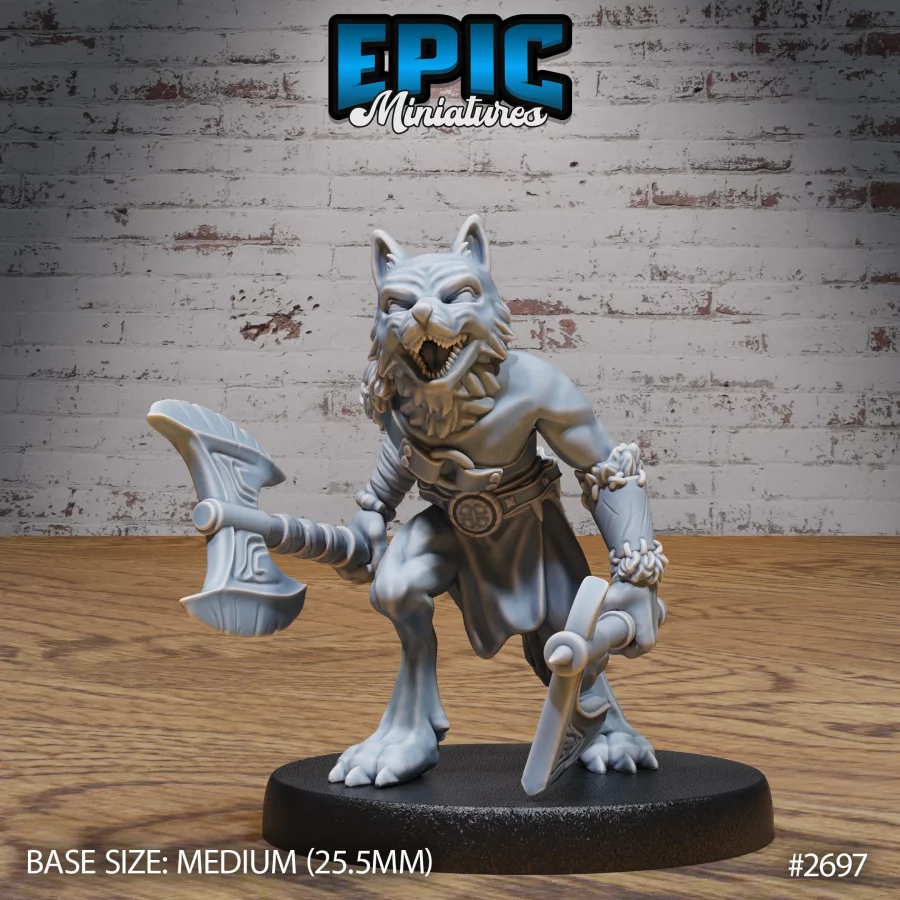 Fox Folk Tribe Berserker (Medium)