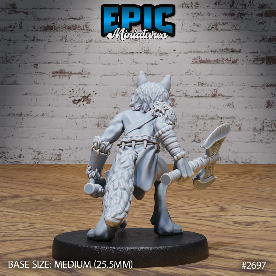 Fox Folk Tribe Berserker (Medium) - Image 2