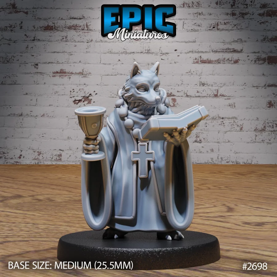 Fox Folk Tribe Cleric (Medium)