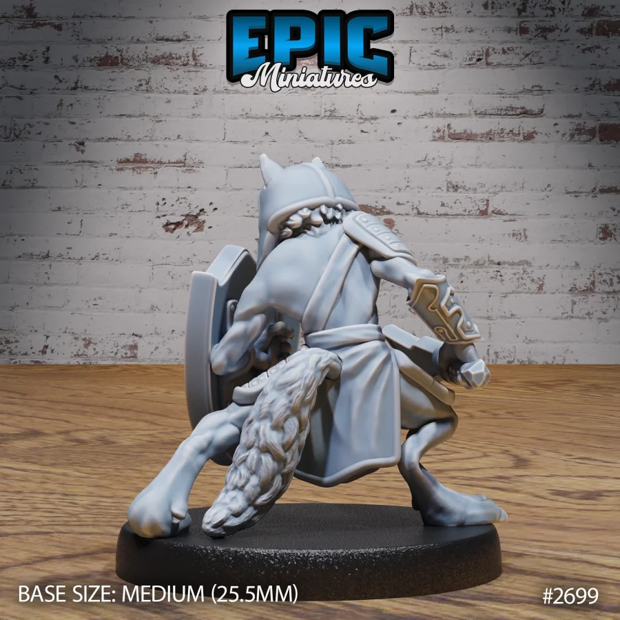 Fox Folk Tribe Warrior (Medium) - Image 2