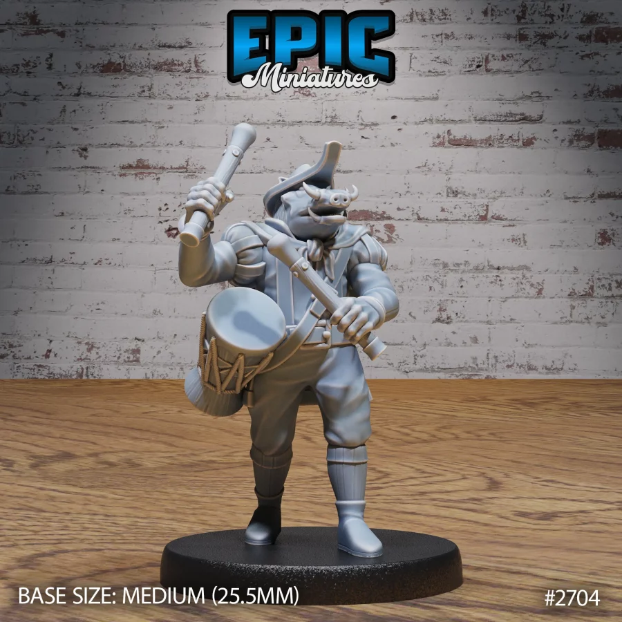 Warthog Folk Tribe Bard (Medium)