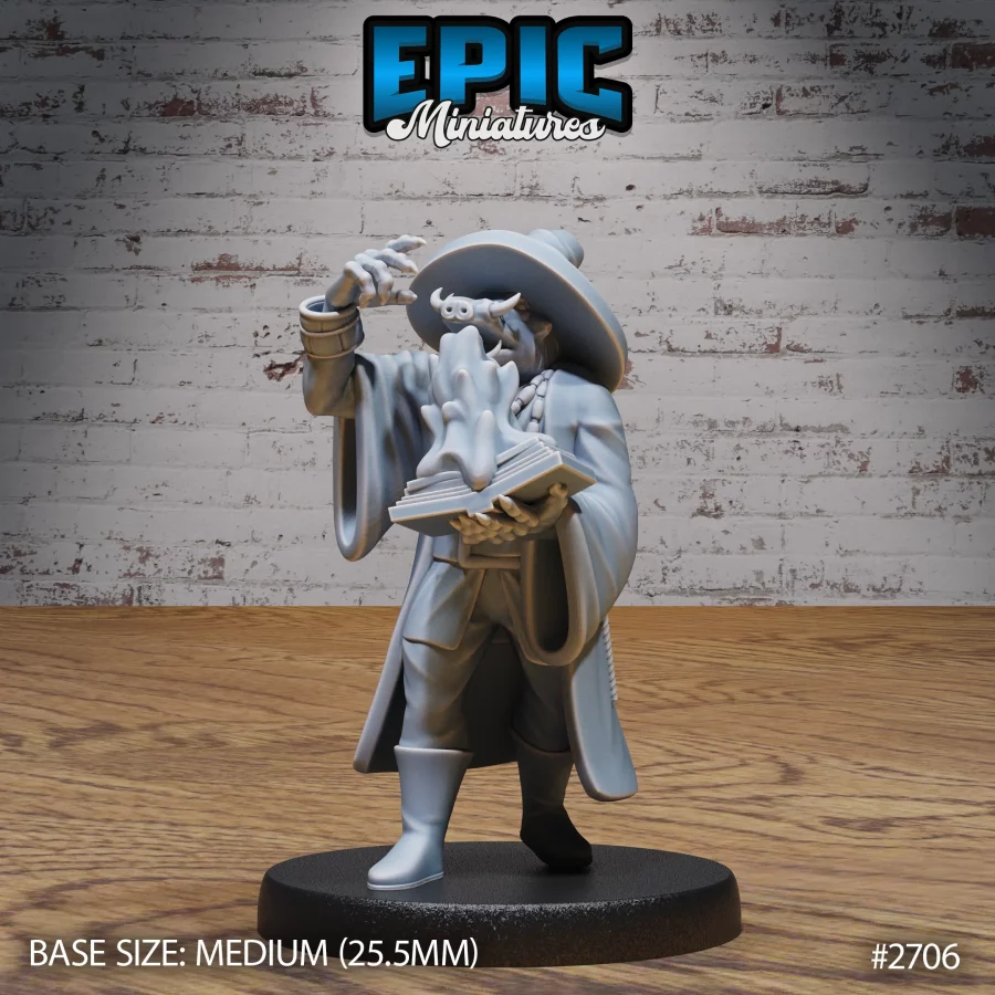 Warthog Folk Tribe Wizard (Medium)