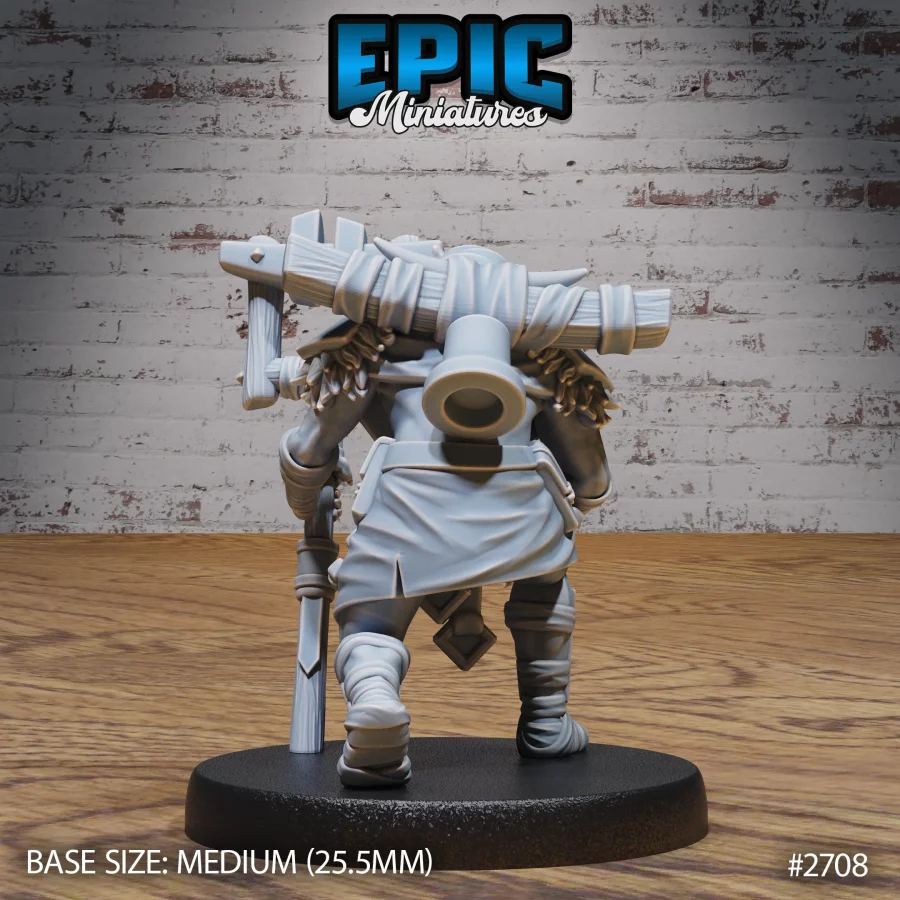 Warthog Folk Tribe Shaman (Medium) - Image 2