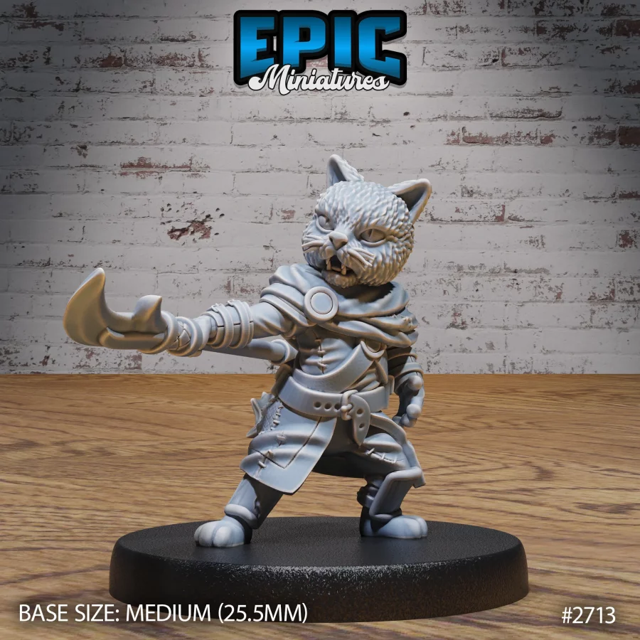 Cat Folk Tribe Spear (Medium)