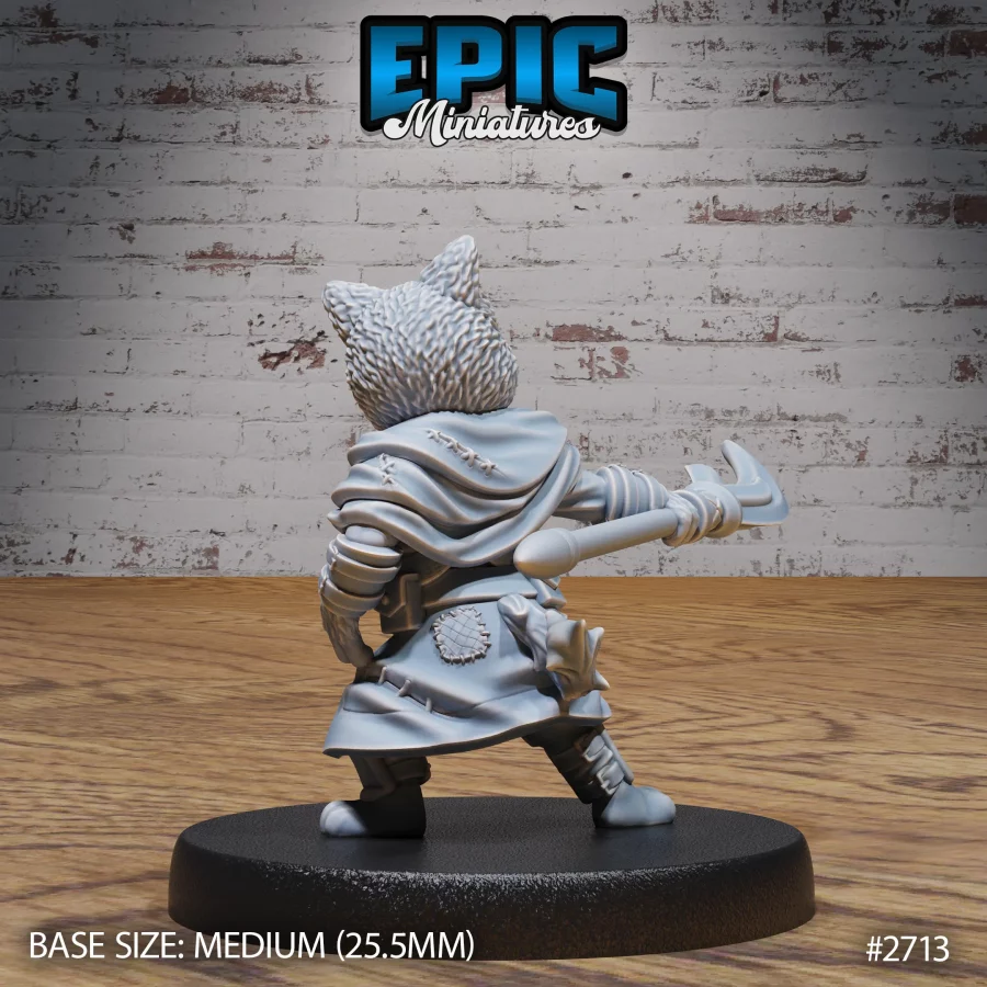 Cat Folk Tribe Spear (Medium) - Image 2
