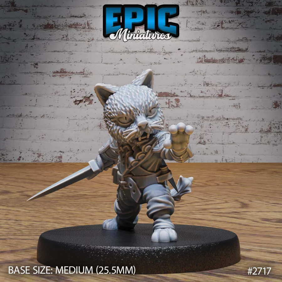 Cat Folk Tribe Sword (Medium)