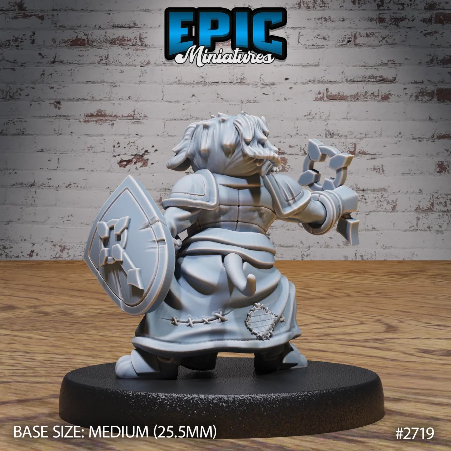 Dog Folk Tribe Cleric (Medium) - Image 2