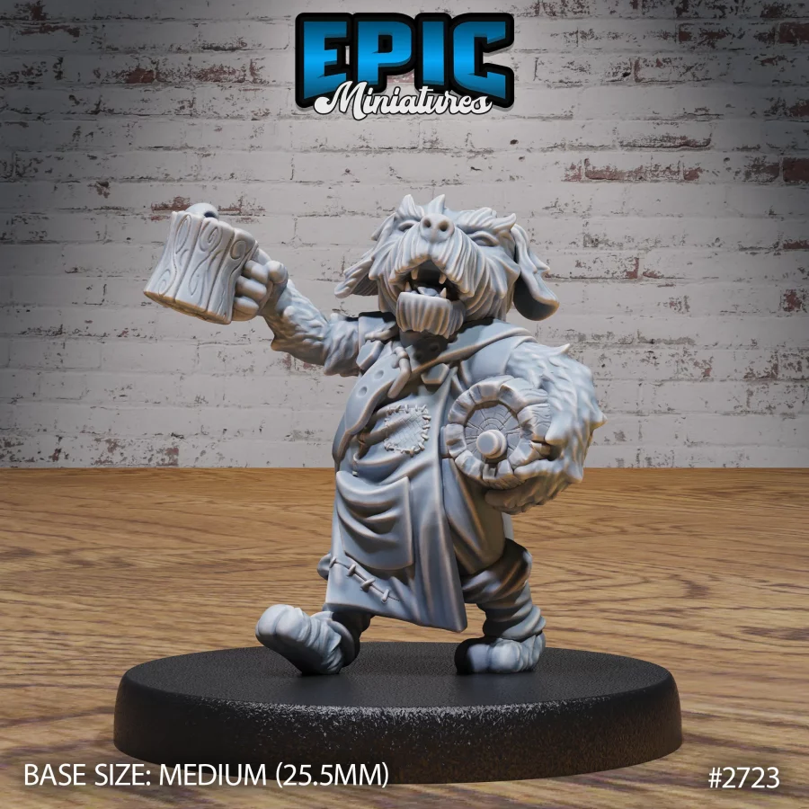 Dog Folk Tribe Inkeeper (Medium)