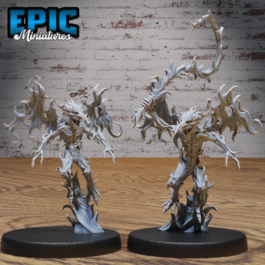 Fire Mephit / Fire Mephit Whip Set