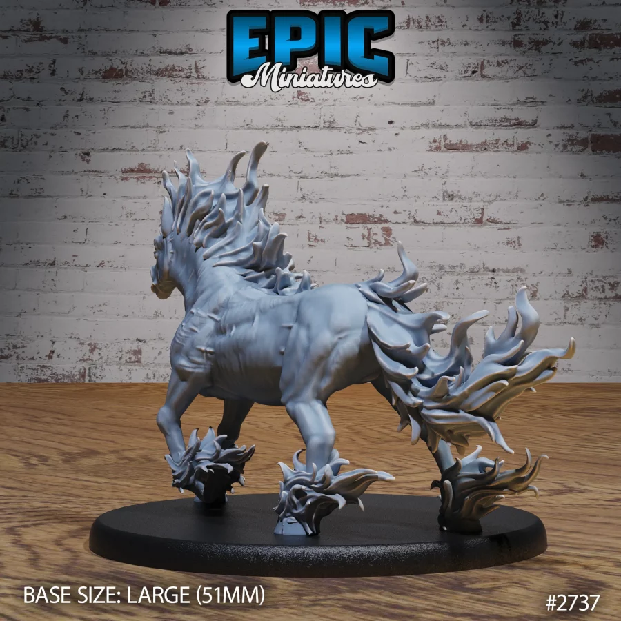 Narzugon Rider Spear / Nightmare Horse / Nightmare Horse Mount Set - Image 5