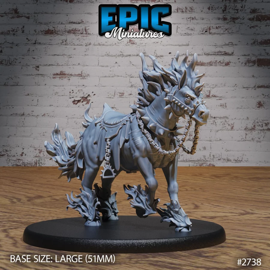 Nightmare Horse Mount (Large)