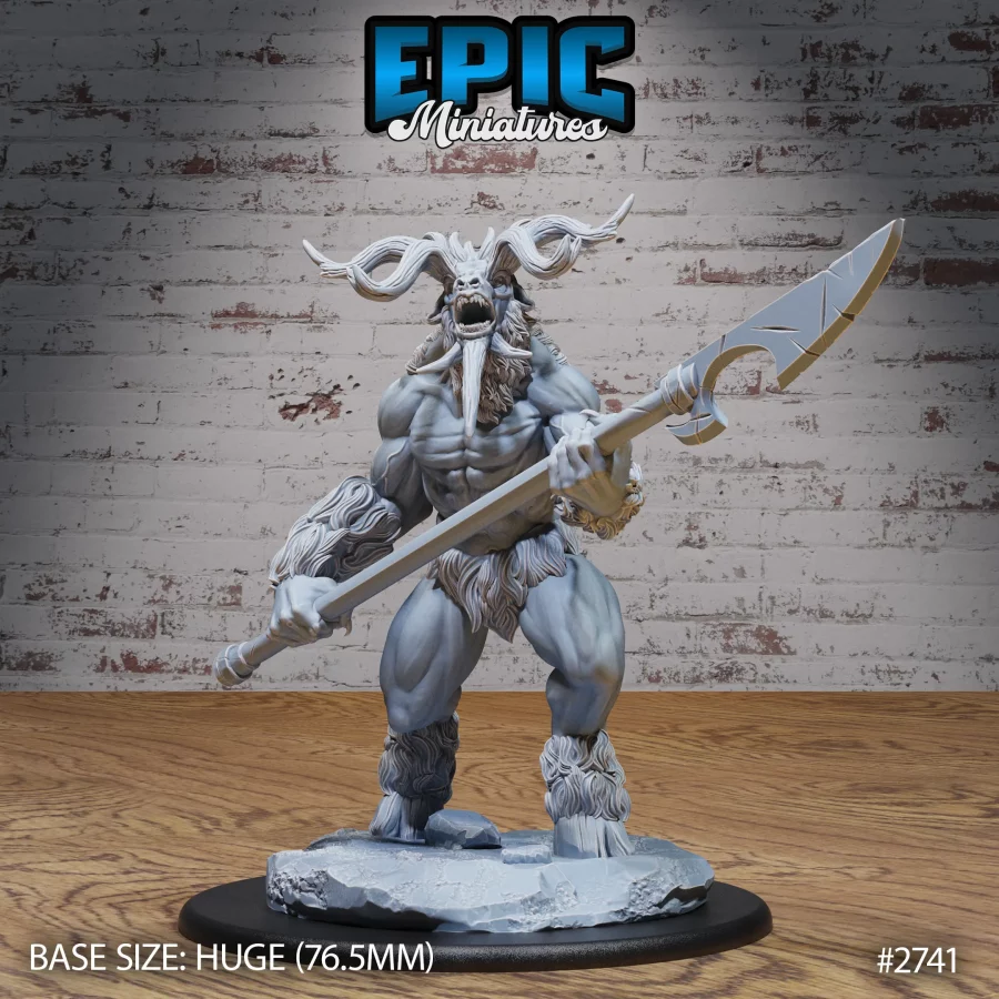Baphomet Spear (Huge)