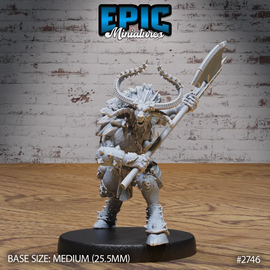 Demonic Minotaur Attack (Medium)