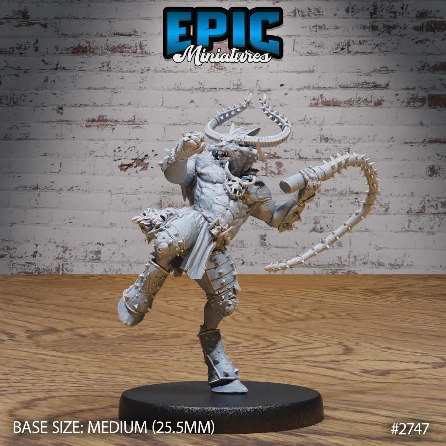 Demonic Minotaur Whip (Medium)