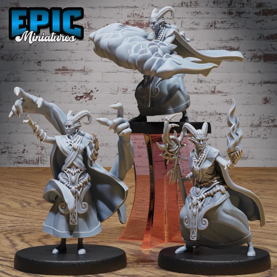 Tiefling Adventurer Set
