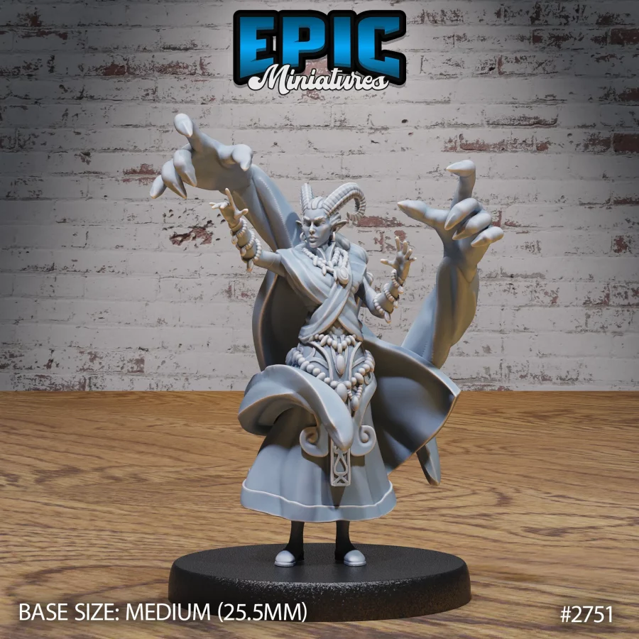 Warlock Tiefling (Medium)