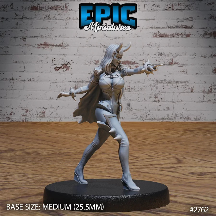 Wingless Lower Succubus Pointing (Medium)