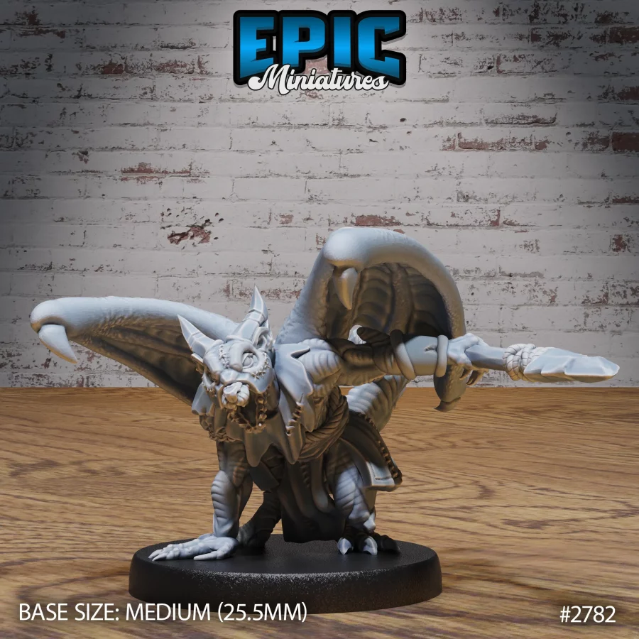Winged Kobold Tribe Spear (Medium)