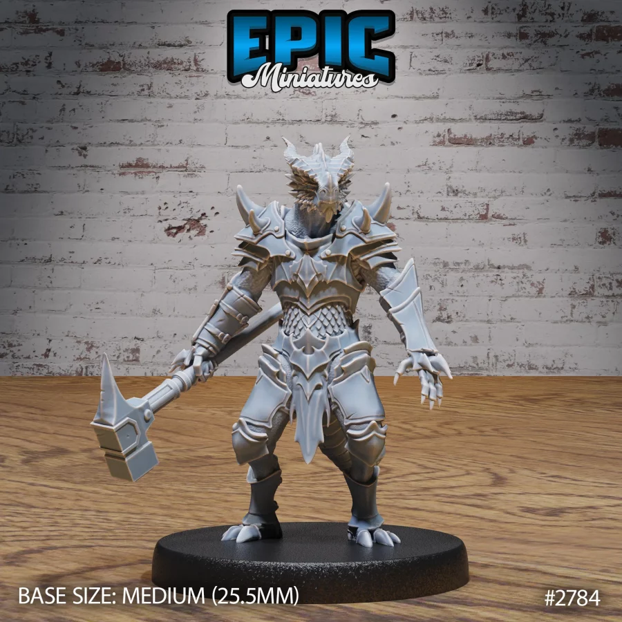Dragonborn Warrior (Medium)