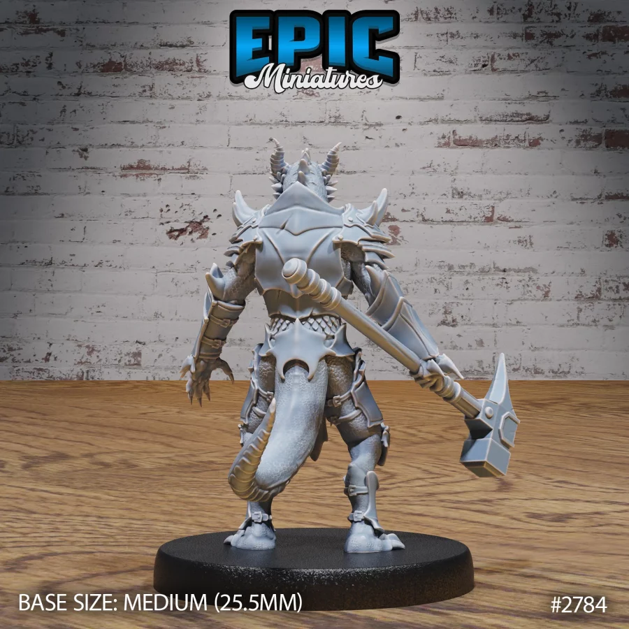 Dragonborn Warrior / Dragonborn Warrior Attack / Dragonborn Raptor Rider Set - Image 6