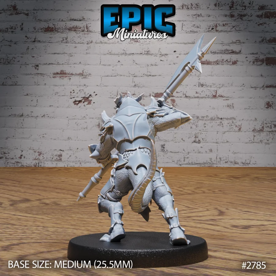 Dragonborn Warrior / Dragonborn Warrior Attack / Dragonborn Raptor Rider Set - Image 3