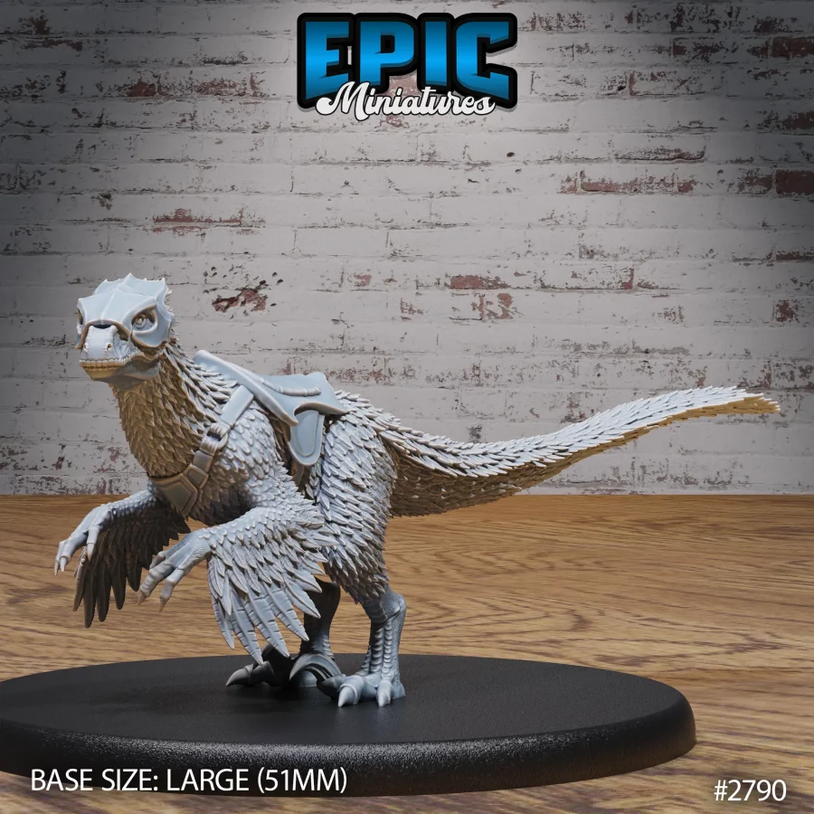 Feathered Raptor Mount (Large)