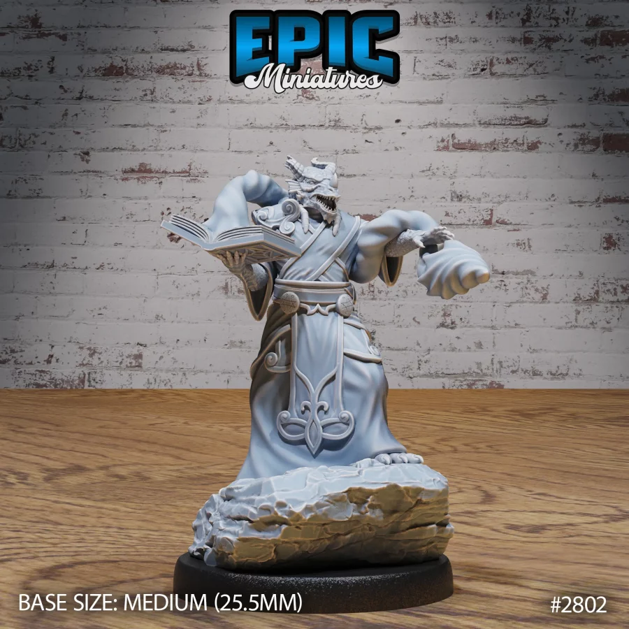 Dragonborn Priest Magic (Medium)