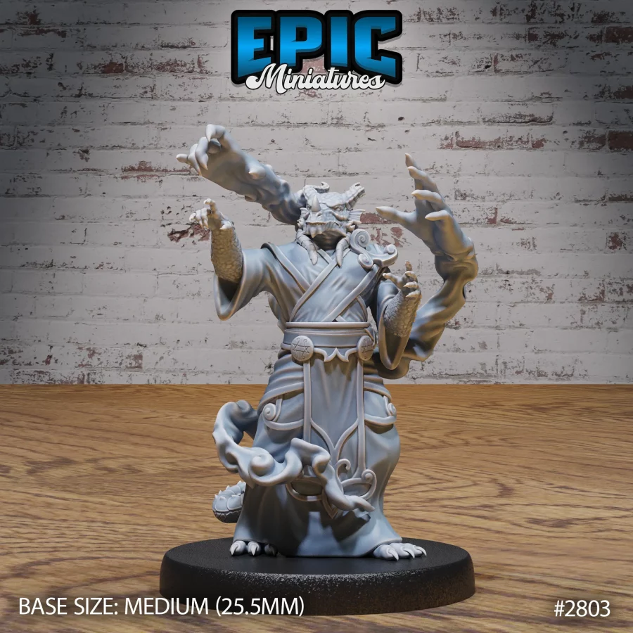Dragonborn Priest Spirit Hands (Medium)