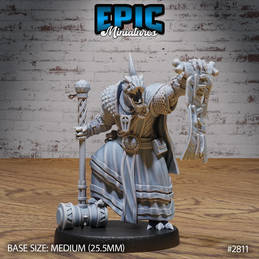Lizardman Tribe Commander (Medium)