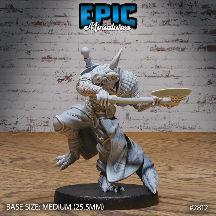 Lizardman Tribe Barbarian (Medium)