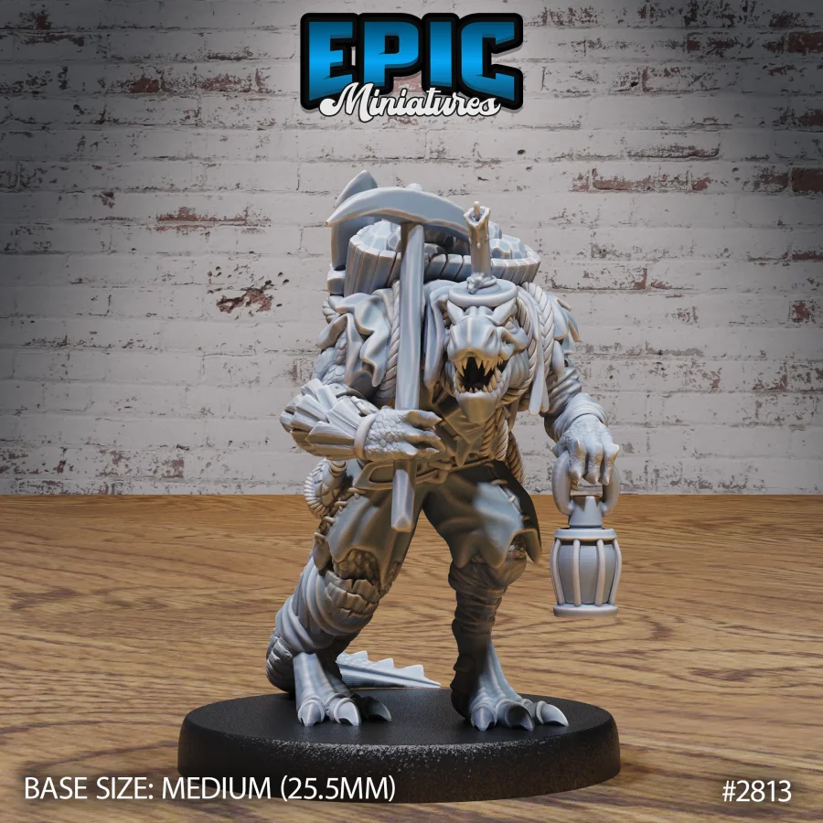Lizardman Tribe Digger (Medium)