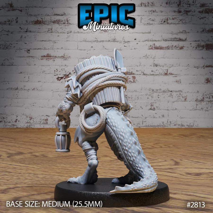 Lizardman Tribe Digger (Medium) - Image 2