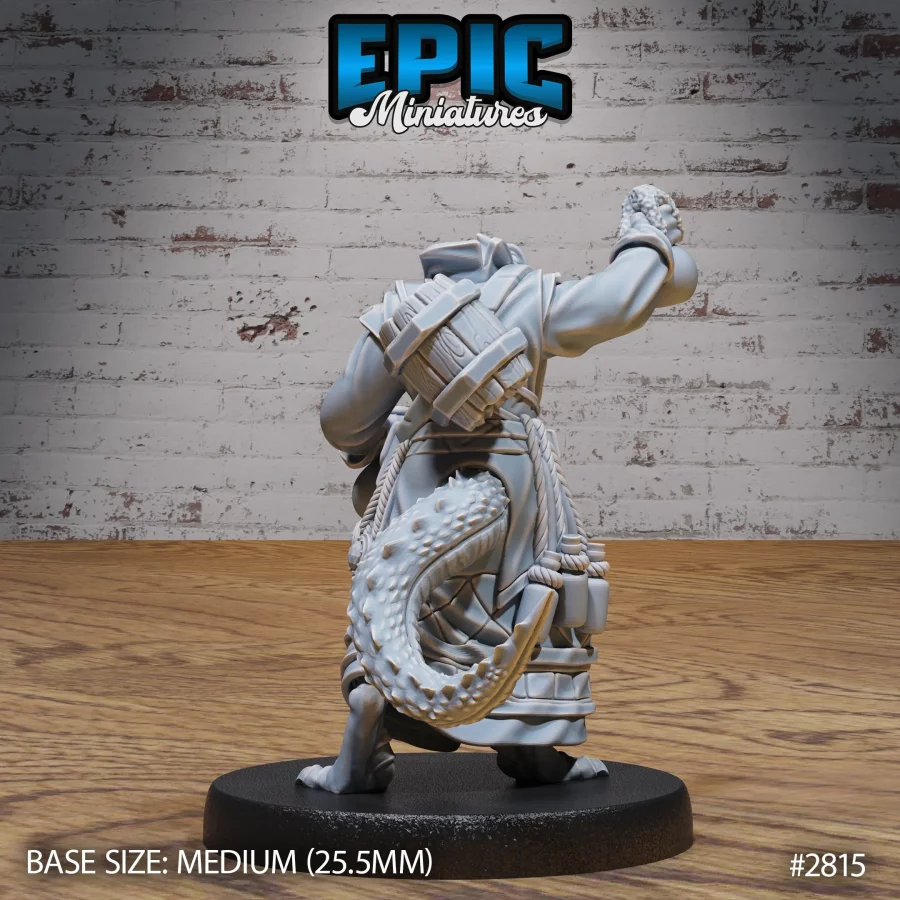 Lizardman Tribe Alchemist (Medium) - Image 2