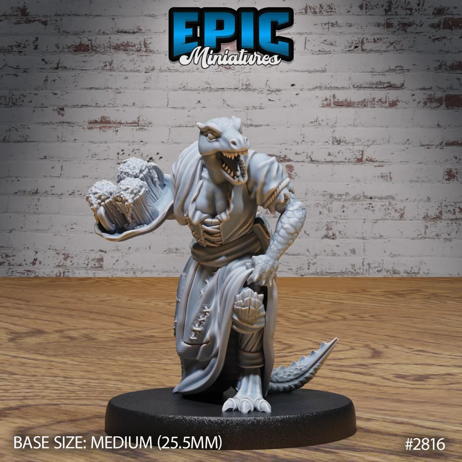 Lizardman Tribe Waitress (Medium)
