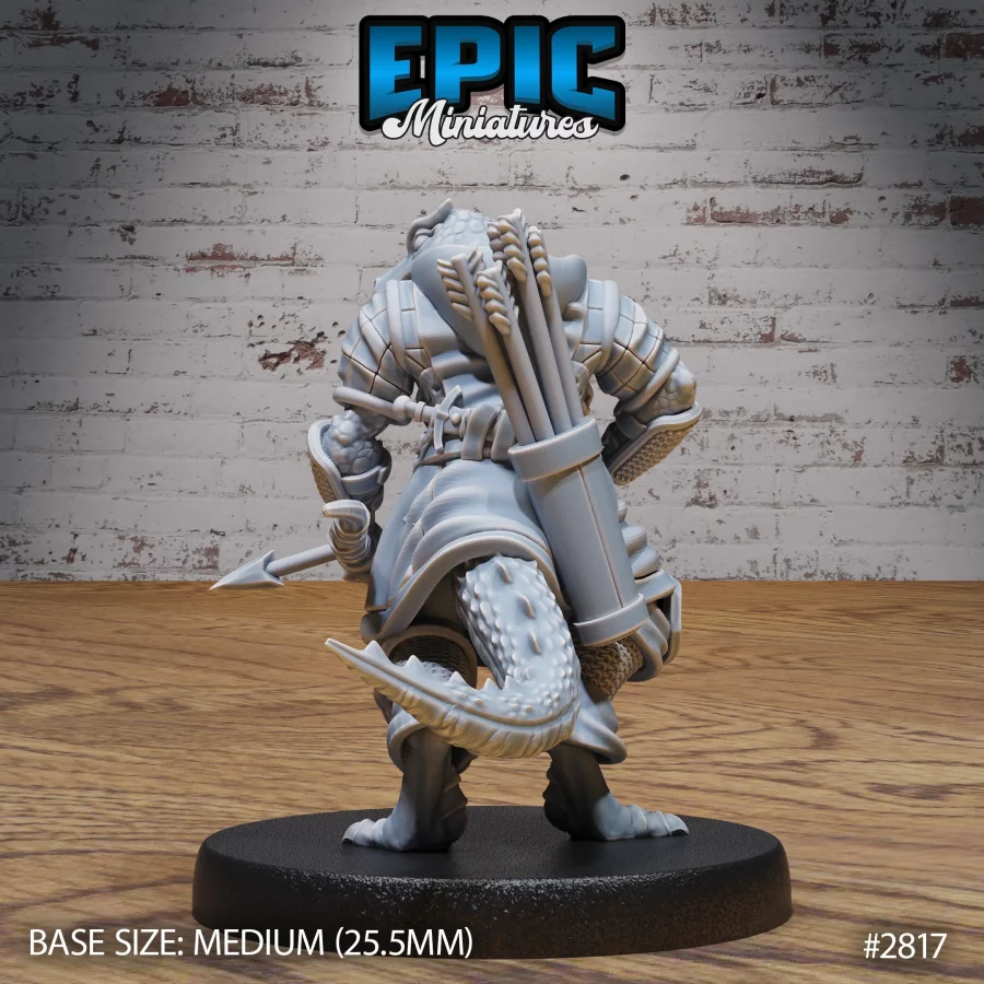 Lizardman Tribe Archer (Medium) - Image 2