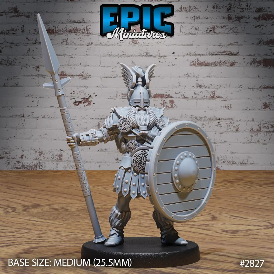 Norse God Heimdall Spear (Medium)