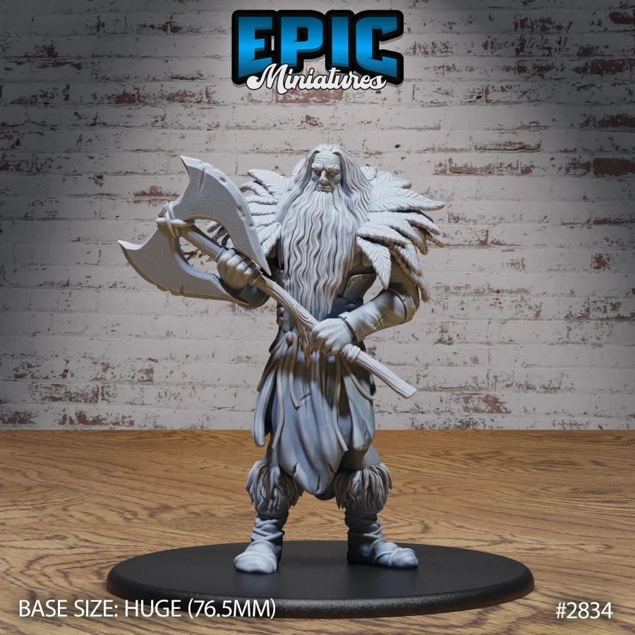 Jötunn Giant Tribe Warrior (Huge)