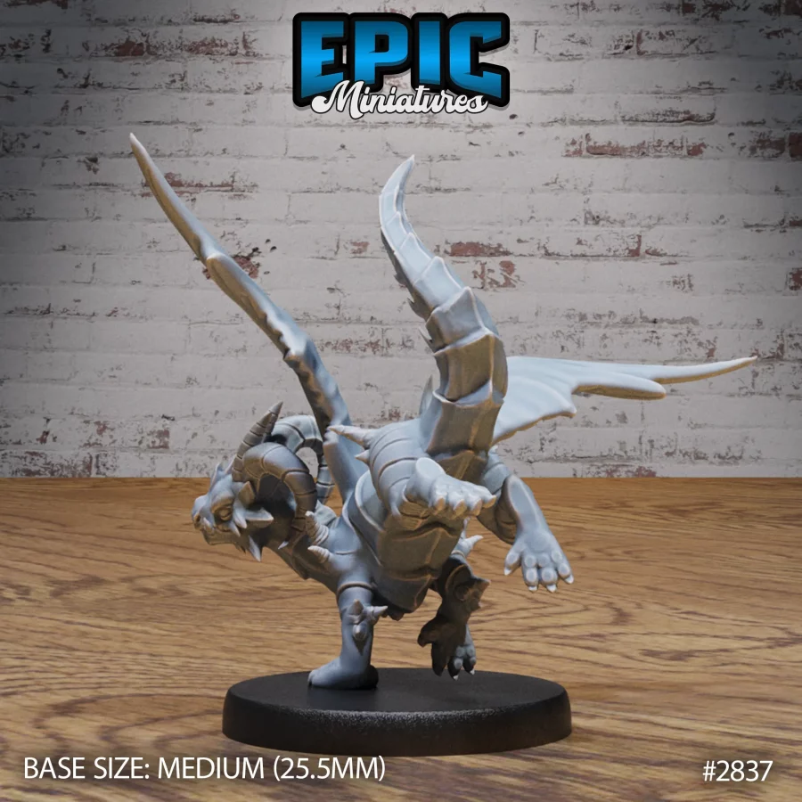 Dragon Wyrmling Flying (Medium) - Image 2