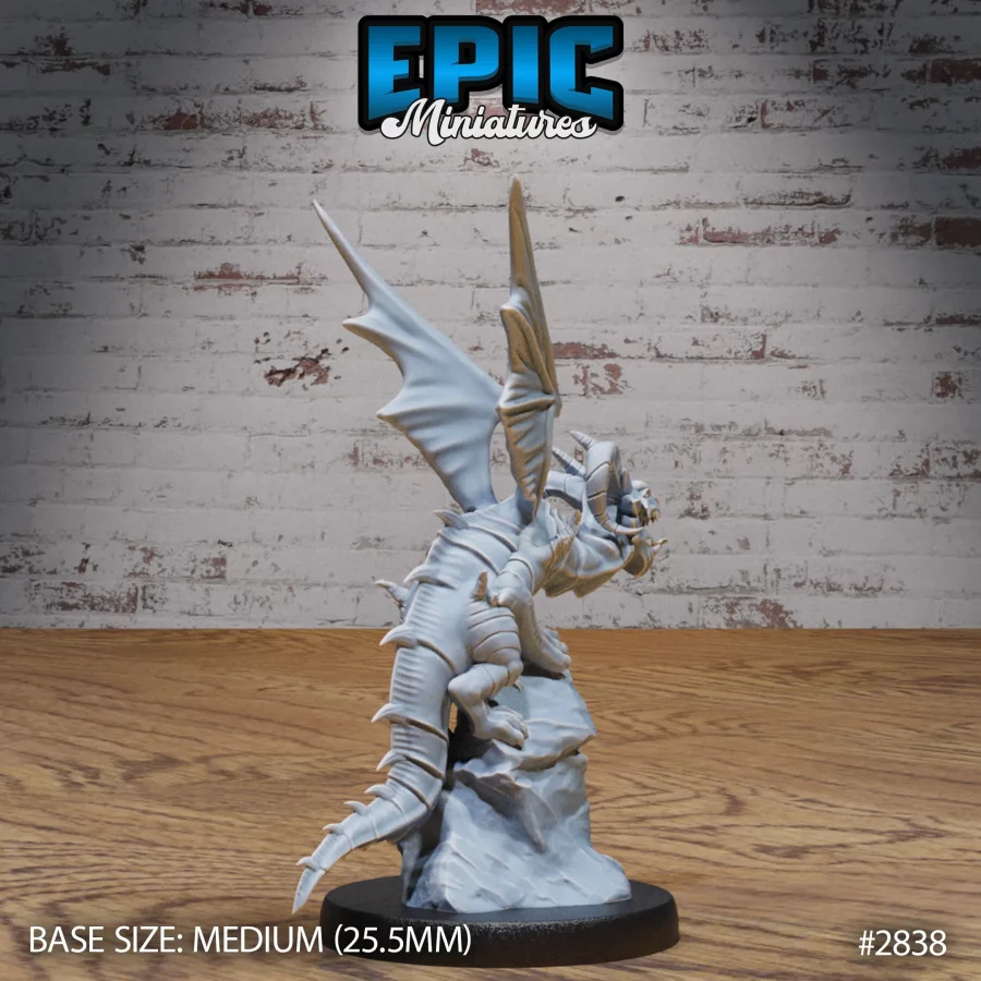 Dragon Wyrmling Angry (Medium) - Image 2