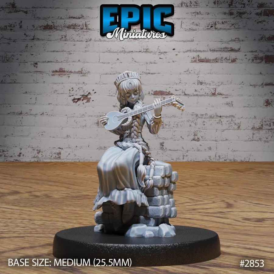 Norse Bard Girl (Medium)