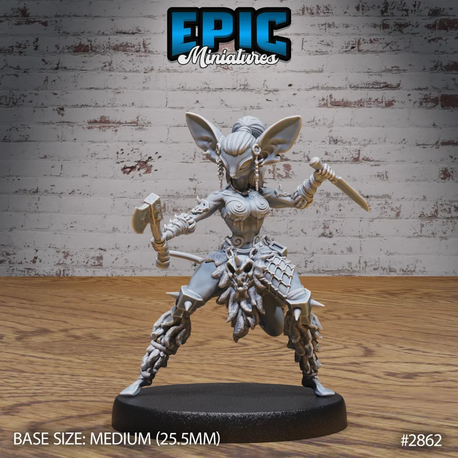 Mice Folk Viking Female (Medium)